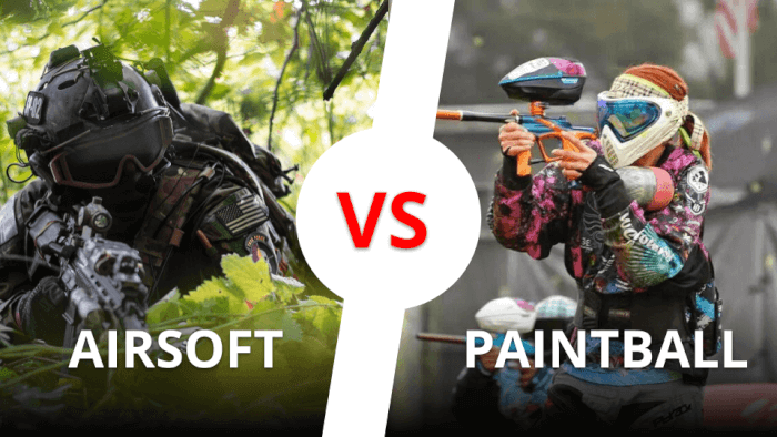 Airsoft Vs Paintball