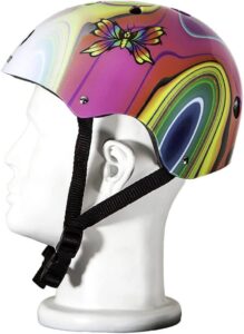 Punisher Skateboards Butterfly Jive Pink Skateboard Helmet