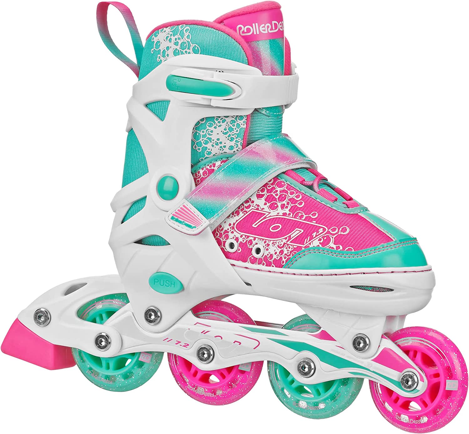 Roller Derby ION 7.2 Girl's Adjustable Inline Skates