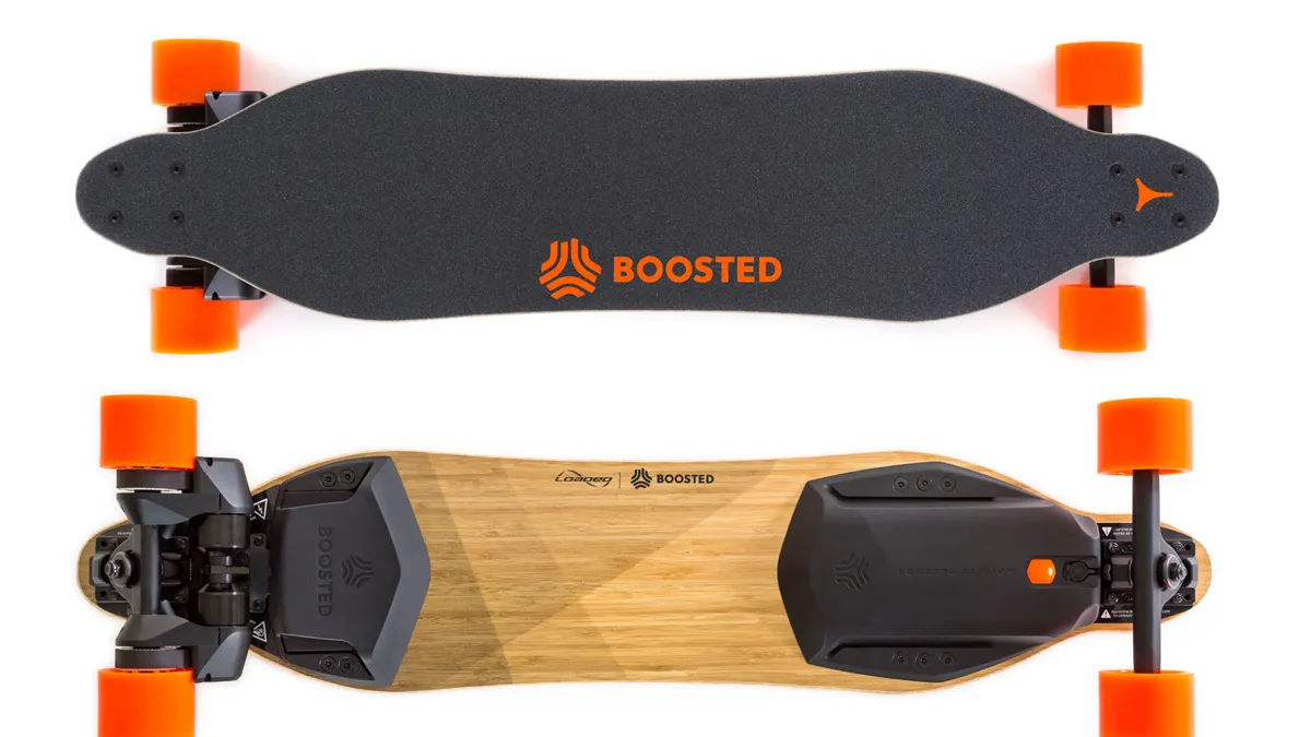 Boosted skateboard