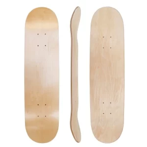 Skateboard deck size and width