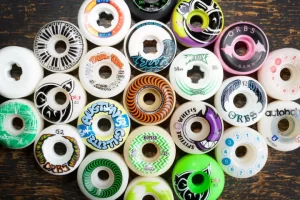 Skateboard wheels hardness